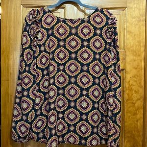 LOFT medallion blouse